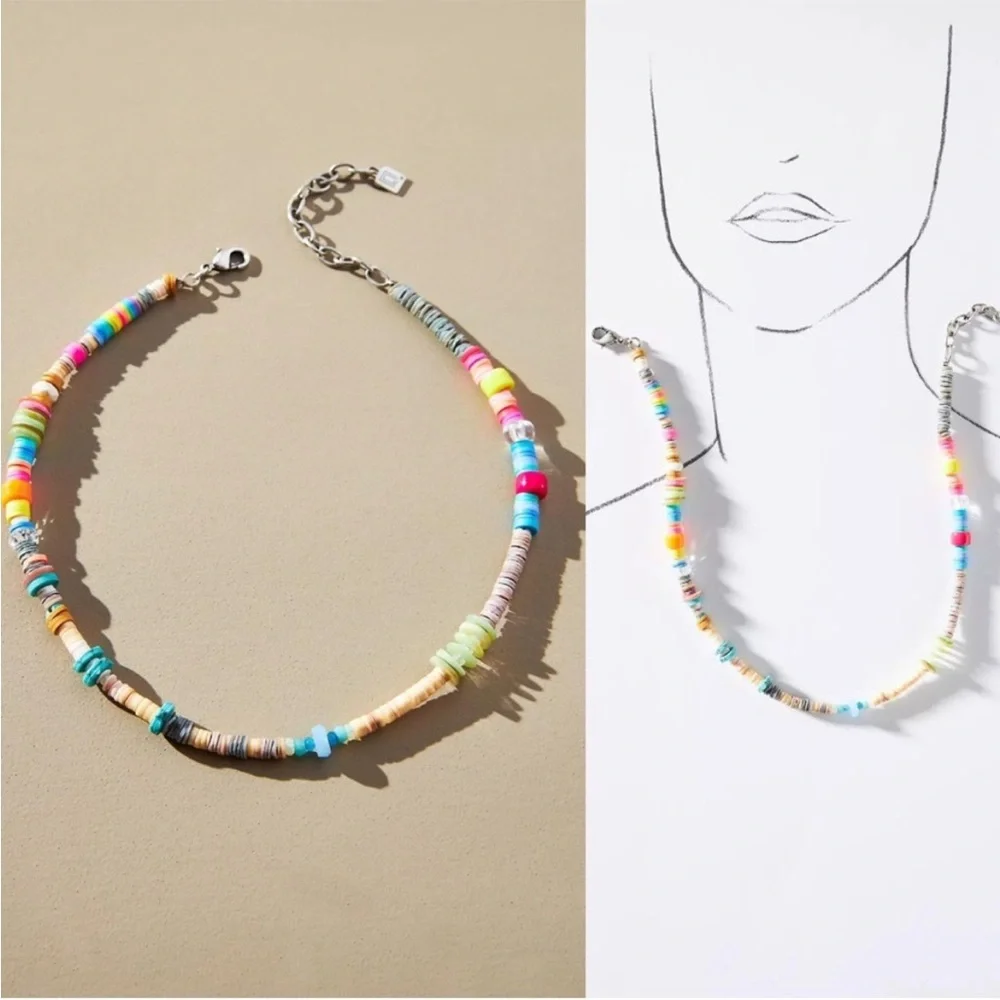 DANNIJO Anthropologie Sweet‎ Beaded Necklace NEW